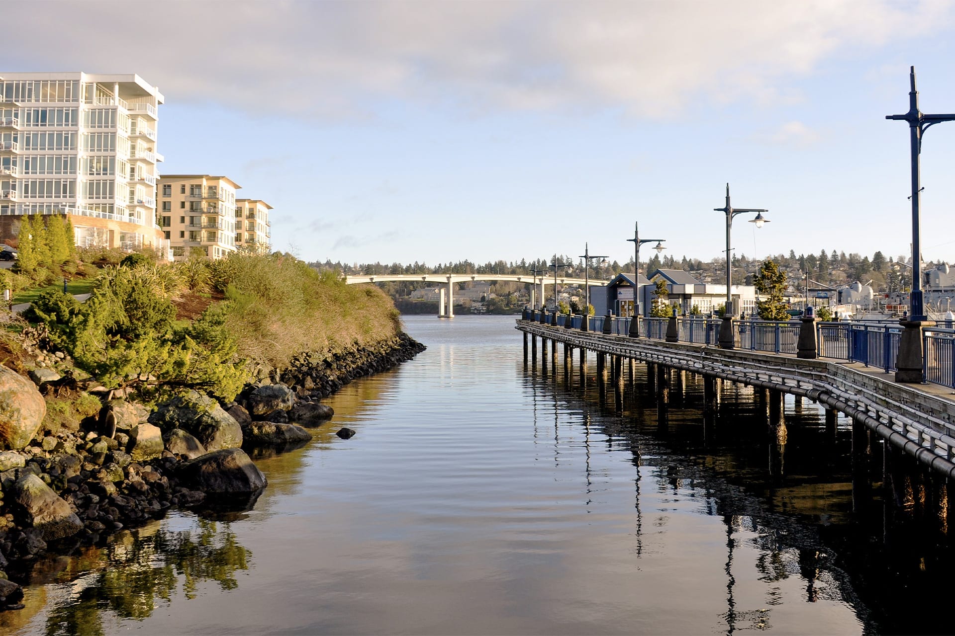 Manette Bridge in Bremerton, Washington