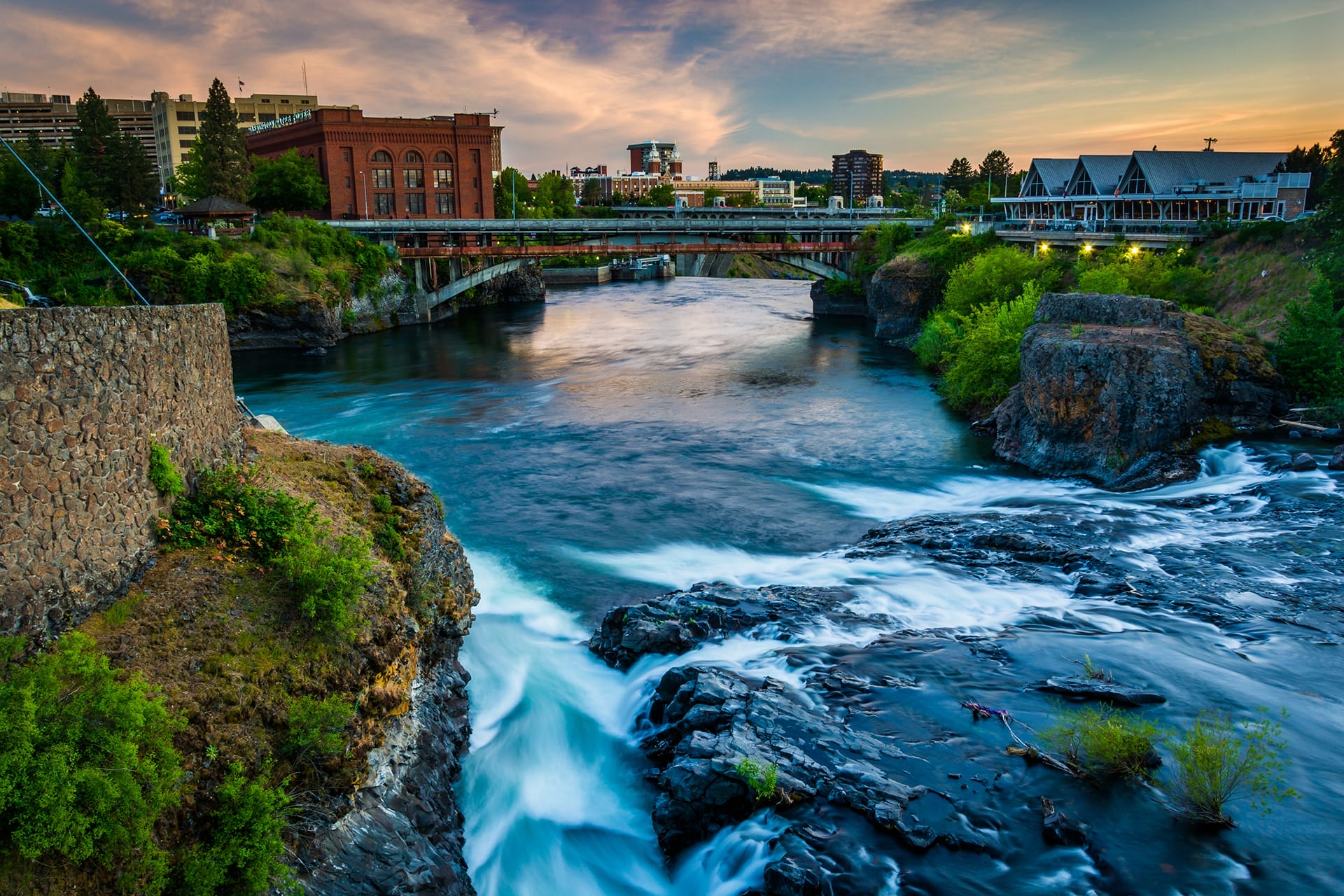 Spokane Falls, Washington